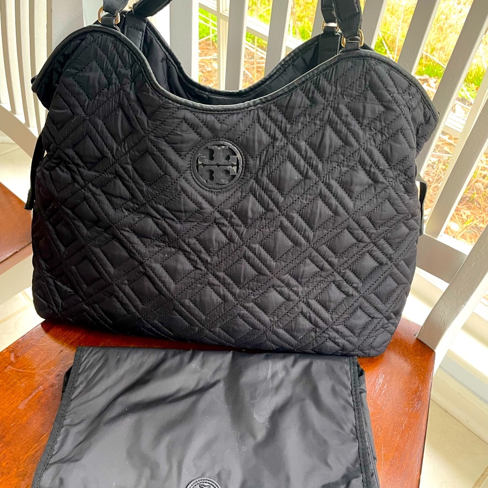 Tory Burch Quilted Diaper bag